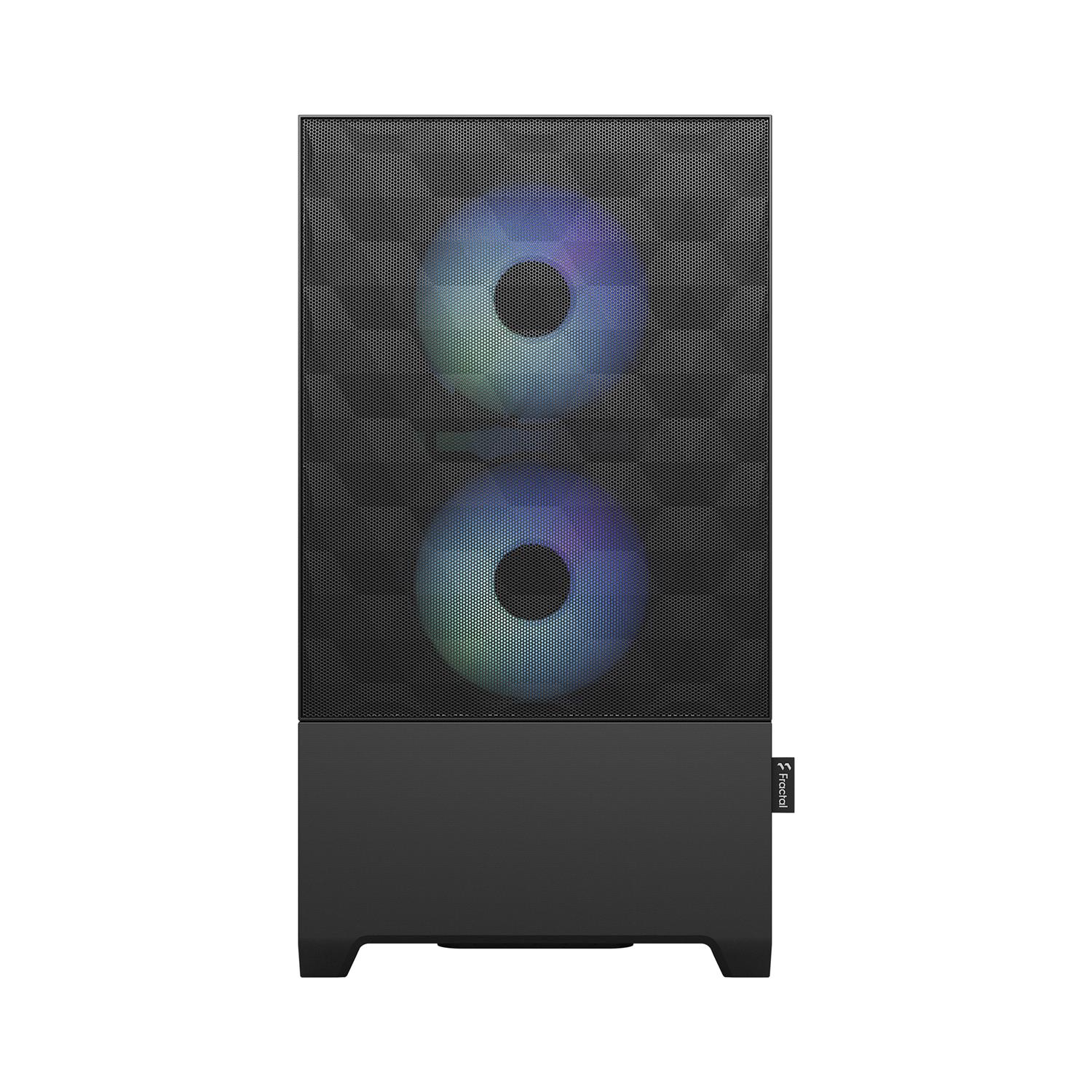 Zweites Bild vonFractal Design Pop Mini Air, Mini Tower, PC, Schwarz, micro ATX, Mini-ITX, Stahl, Gehärtetes Glas, Multi