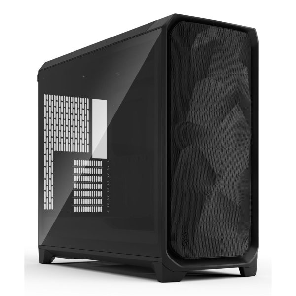 Fractal Design Meshify 3 XL, PC, Schwarz, ATX, EATX, ITX, micro ATX, SSI CEB, SSI EEB, Stahl, Gehärtetes Glas, Gaming, 18,2 cm