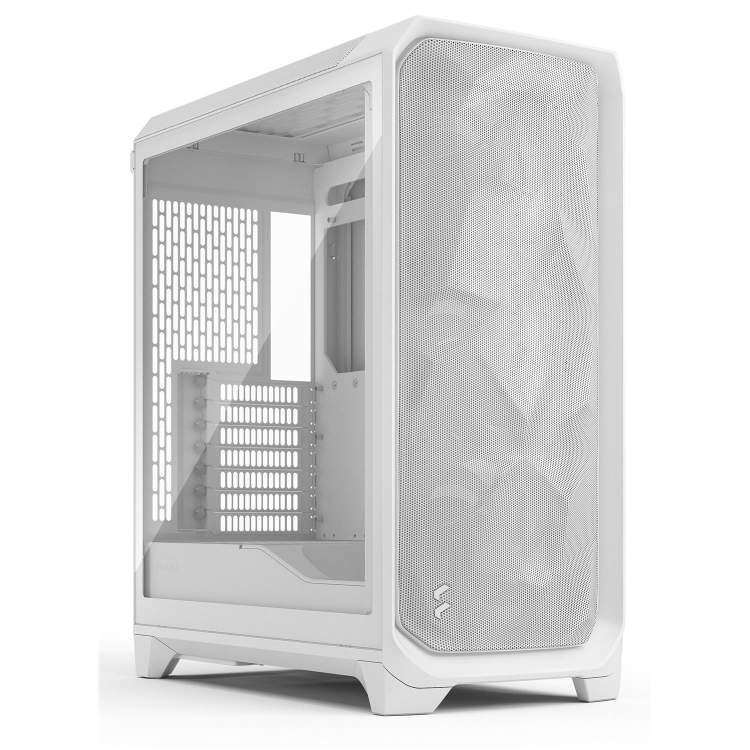 Fractal Design Meshify 3, PC, Weiß, ATX, EATX, micro ATX, Mini-ITX, Stahl, Gehärtetes Glas, Gaming, 17,3 cm
