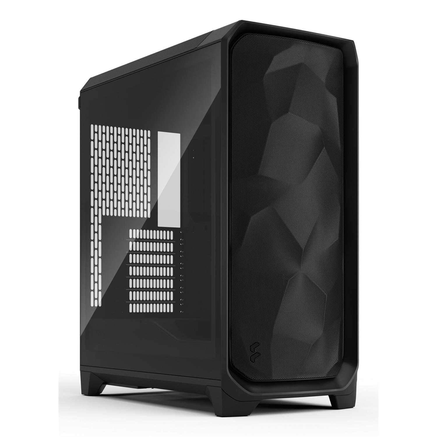 Fractal Design Meshify 3, PC, Schwarz, ATX, EATX, micro ATX, Mini-ITX, Stahl, Gehärtetes Glas, Gaming, 17,3 cm