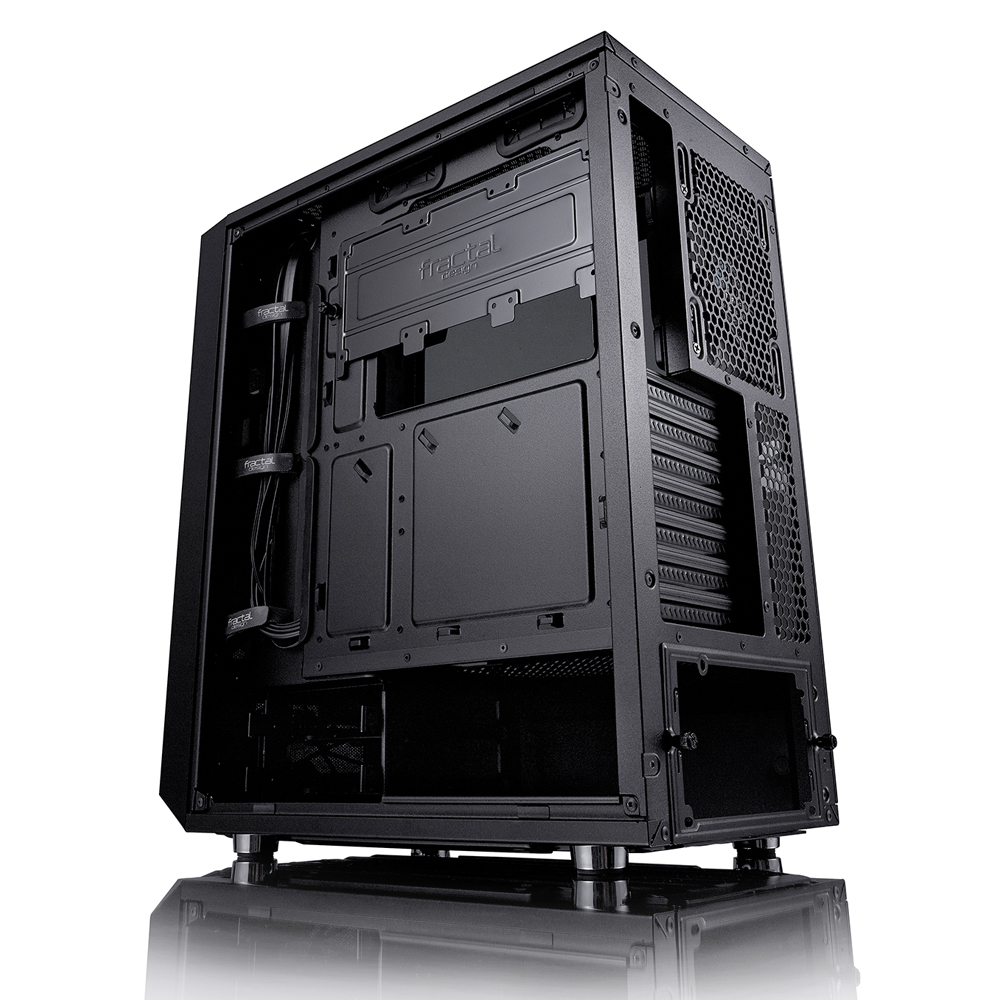 Zweites Bild vonFractal Design Meshify C, Midi Tower, PC, Schwarz, ATX, ITX, micro ATX, 17,5 cm, 31,5 cm
