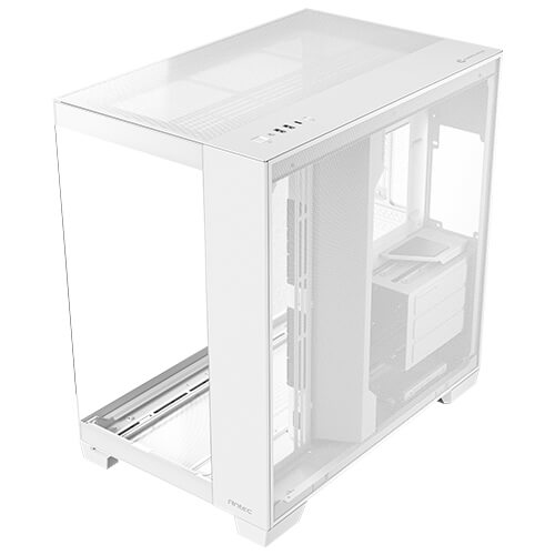 Zweites Bild vonAntec C8 WHITE, Full Tower, PC, Weiß, ATX, ITX, micro ATX, Glas, Kunststoff, Stahl, Gaming