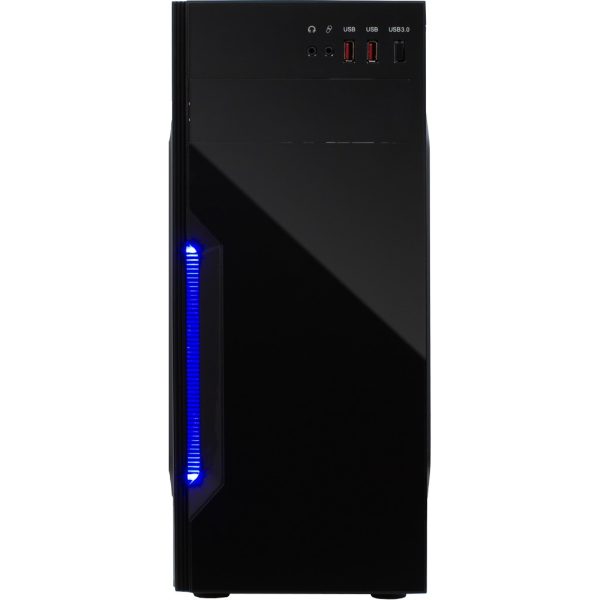 Zweites Bild vonInter-Tech B-42, Midi Tower, PC, Schwarz, ATX, micro ATX, 15 cm, 35 cm