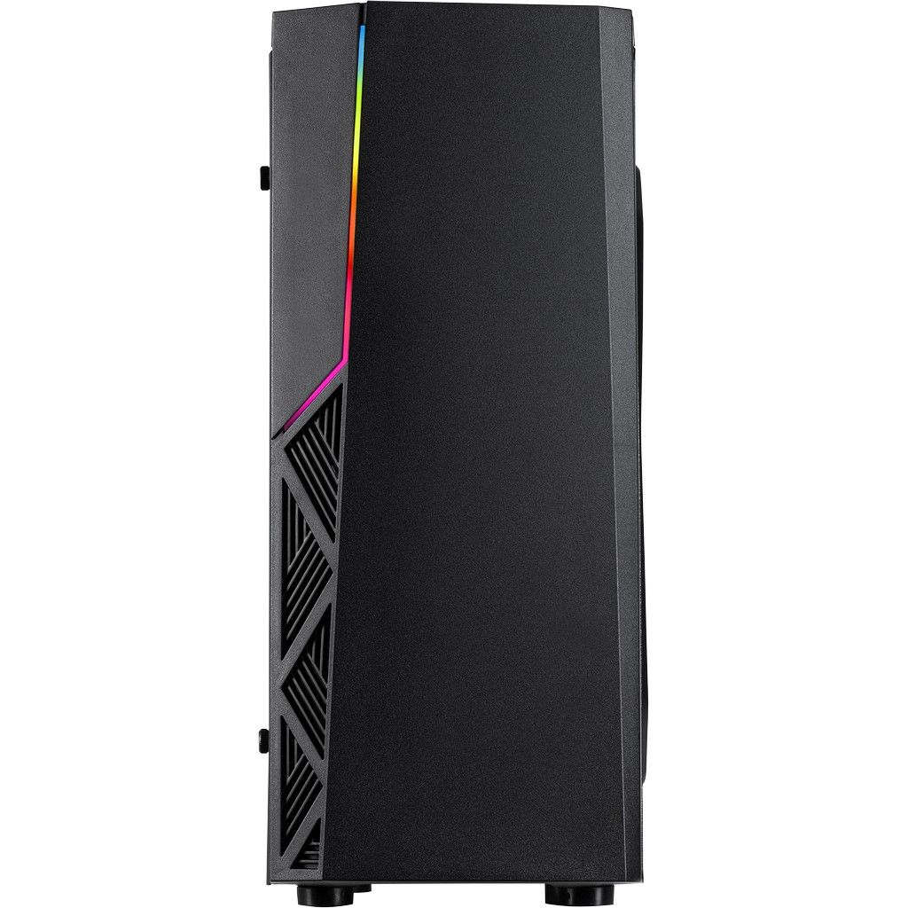 Zweites Bild vonInter-Tech B-02 RGB, Tower, PC, Schwarz, ATX, micro ATX, Acryl, Blau, Grün, Rot