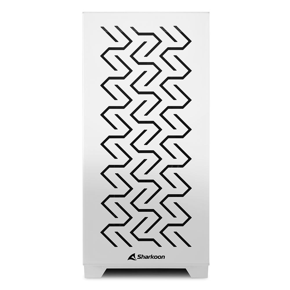 Zweites Bild vonSharkoon MS-Z1000, Micro Tower, PC, Weiß, micro ATX, Mini-ITX, Gaming, 13,5 cm