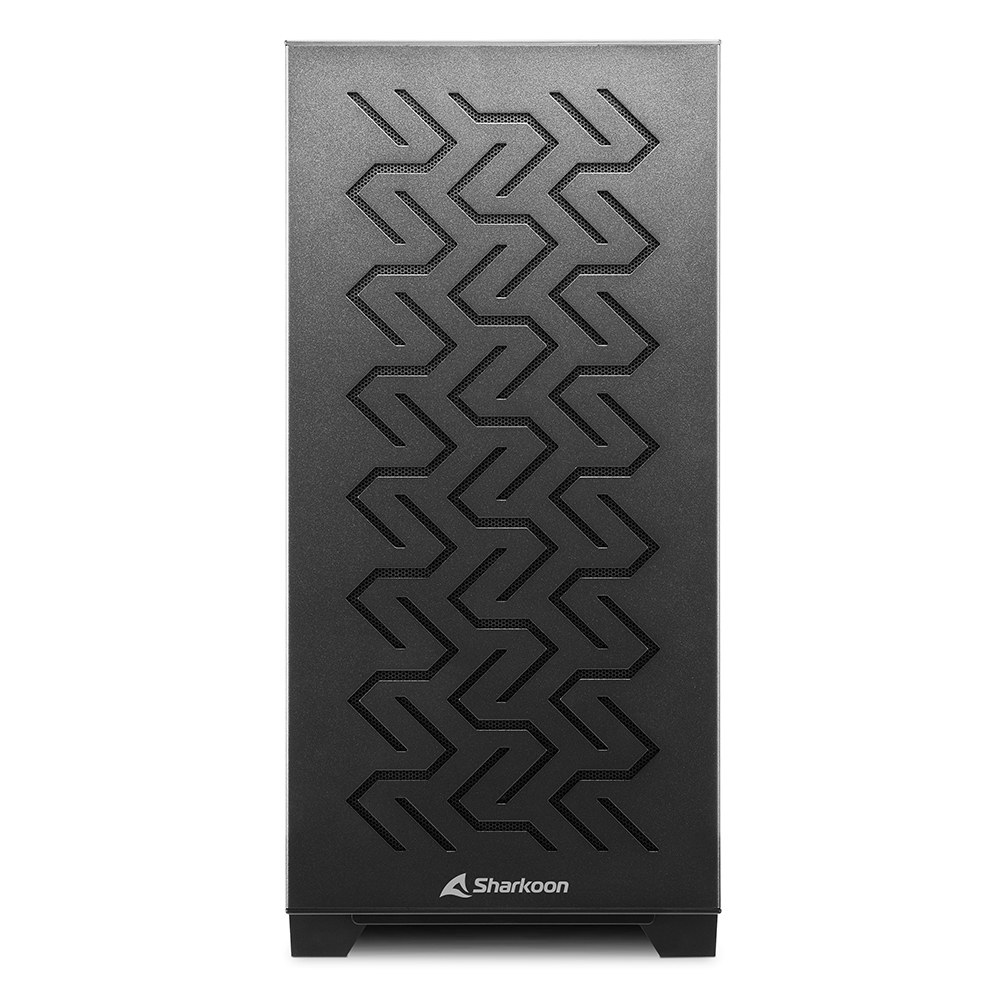 Zweites Bild vonSharkoon MS-Z1000, Micro Tower, PC, Schwarz, micro ATX, Mini-ITX, Gaming, 13,5 cm