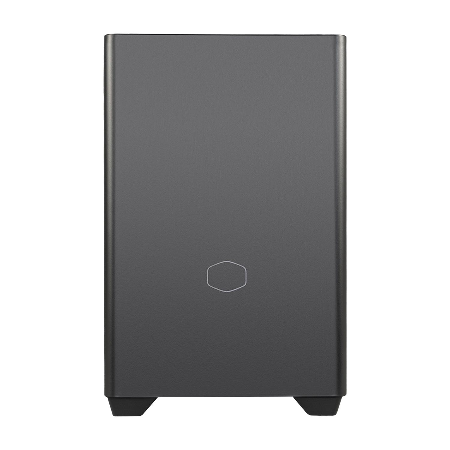 Cooler Master MasterBox NR200P V2, Desktop, PC, Schwarz, Mini-ITX, ABS, Netz, SGCC, Stahl, Gehärtetes Glas, 6,7 cm