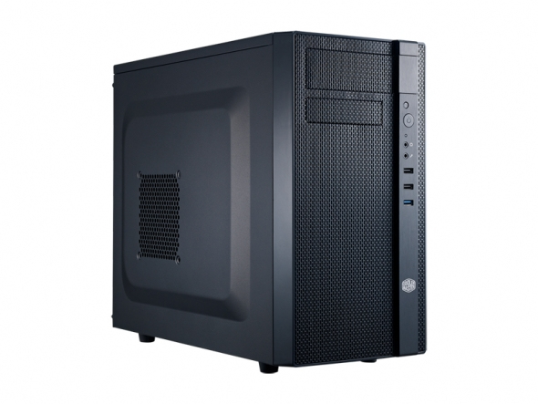 Zweites Bild vonCooler Master N200, Mini Tower, PC, Schwarz, micro ATX, Mini-ITX, Kunststoff, Stahl, Heimbüro