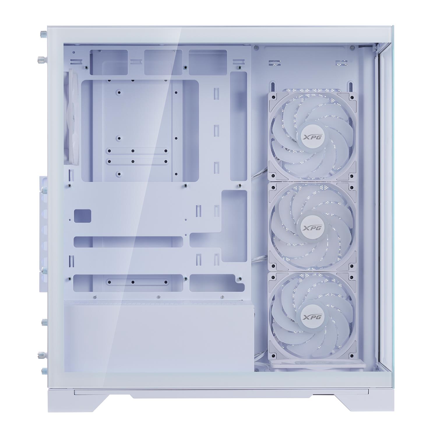 Zweites Bild vonXPG INVADER X BTF MID-TOWER-GEHÄUSE Weiß, Midi Tower, PC, Weiß, ATX, micro ATX, Mini-ATX, SPCC, Gehärtetes Glas, 17,5 cm