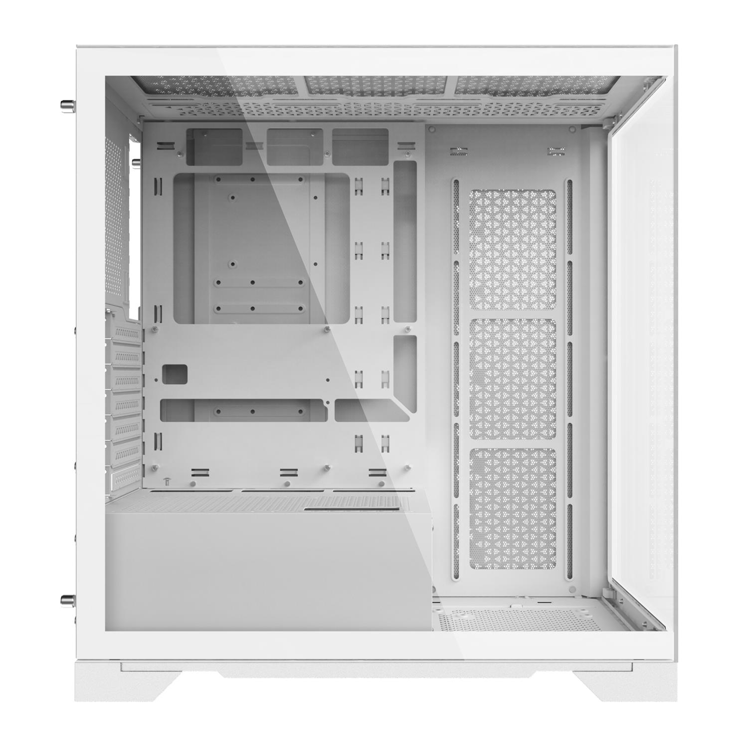 Zweites Bild vonXPG INVADERXMTWOF Midi-Tower Weiß, Midi Tower, PC, Weiß, ATX, micro ATX, Mini-ITX, SPCC, 17,5 cm