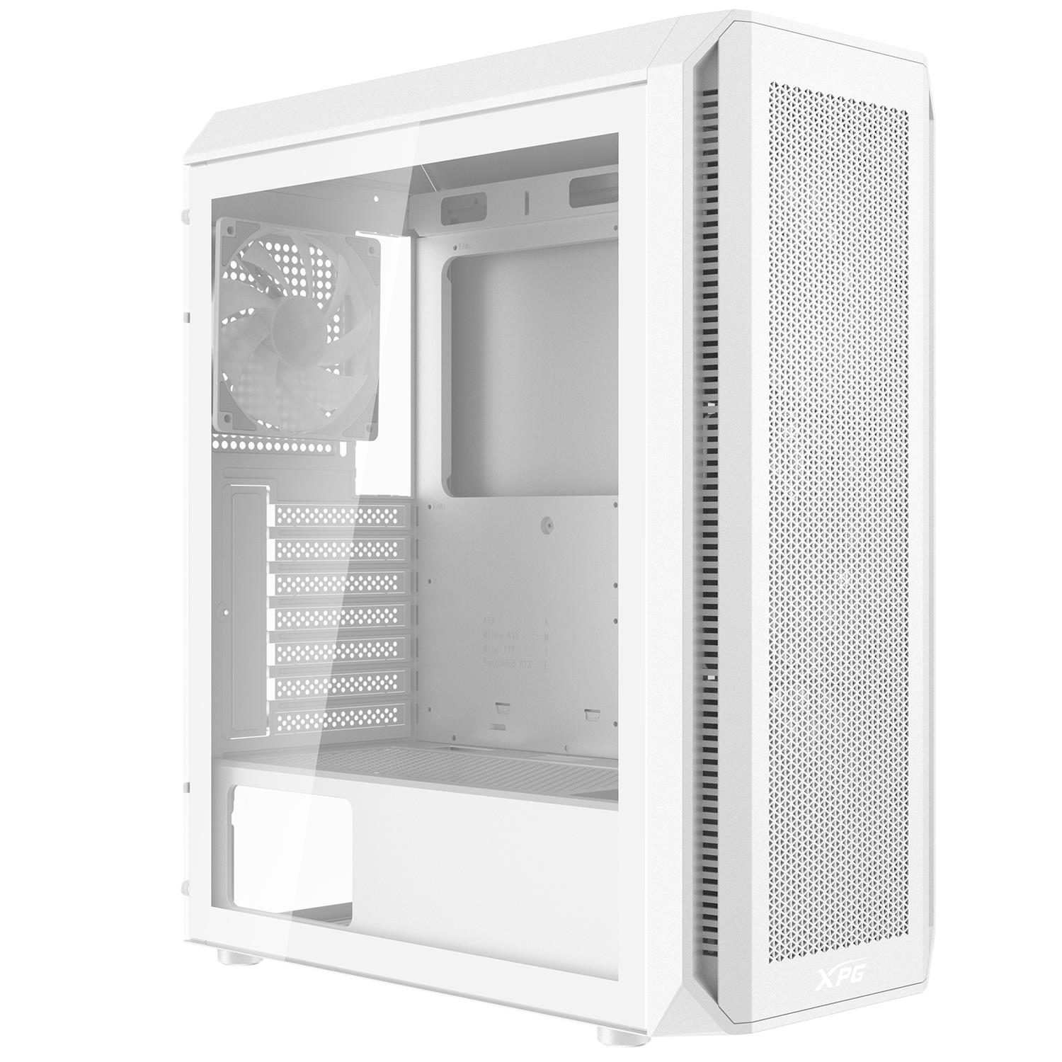 Zweites Bild vonXPG VALOR AIR PLUS MID-TOWER-GEHÄUSE Weiß, Midi Tower, PC, Weiß, ATX, micro ATX, Mini-ITX, SPCC, 16 cm