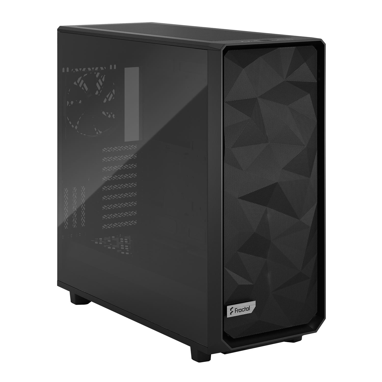Zweites Bild vonFractal Design Meshify 2 XL Light Tempered Glass, Tower, PC, Schwarz, ATX, EATX, micro ATX, Mini-ITX, SSI CEB, Stahl, Gehärtetes Glas, Gaming