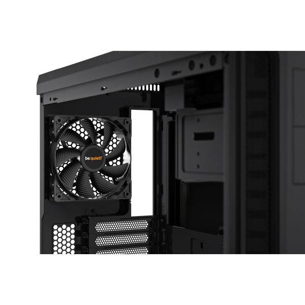 Zweites Bild vonBe Quiet! Pure Base 600 Window, Midi Tower, PC, Schwarz, ATX, micro ATX, Mini-ITX, ABS Synthetik, Kunststoff, Stahl, Gehärtetes Glas, Gaming