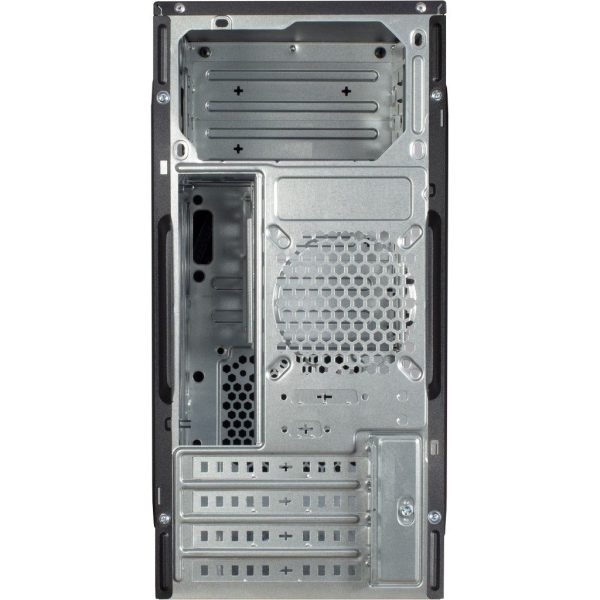 Zweites Bild vonInter-Tech IT-6505 Retro, Micro Tower, PC, Schwarz, micro ATX, 14 cm, 29 cm