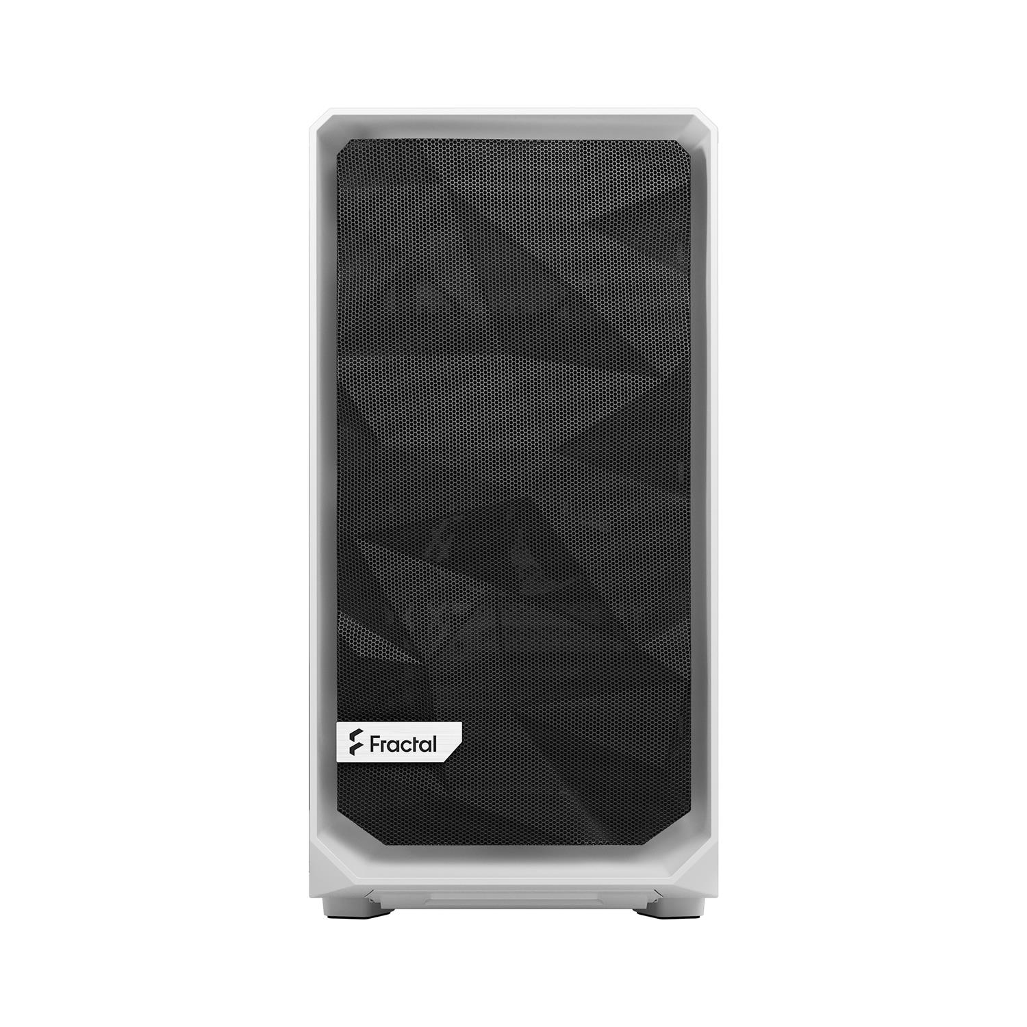 Zweites Bild vonFractal Design Meshify 2 Mini, PC, Weiß, DTX, micro ATX, Mini-DTX, Mini-ITX, Stahl, Gehärtetes Glas, 16,7 cm, 33,1 cm