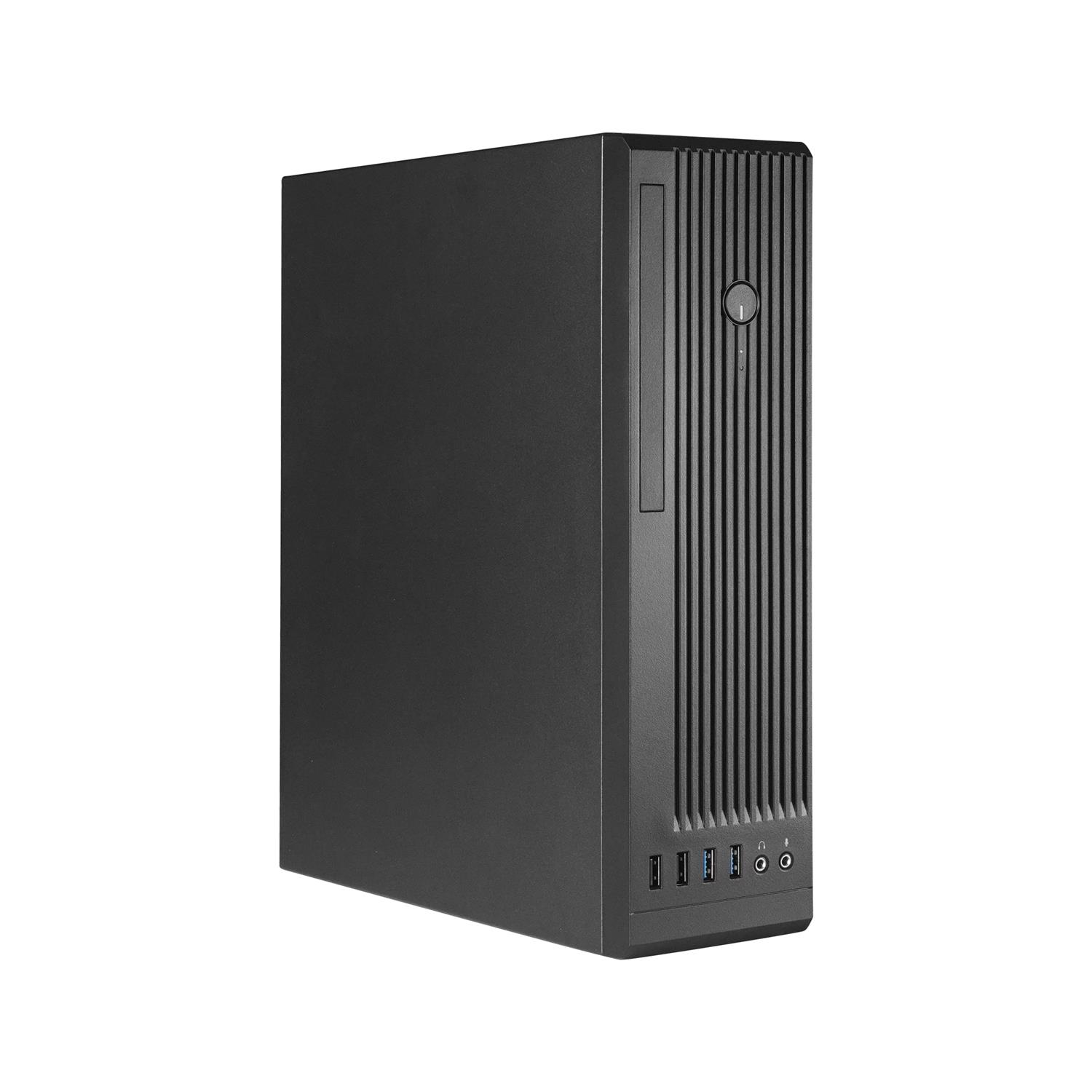 Chieftec BE-10B-300, Small Form Factor (SFF), PC, Schwarz, micro ATX, Mini-ITX, SGCC, Heimbüro