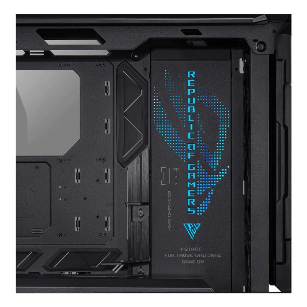 Zweites Bild vonASUS ROG Hyperion GR701 BTF Edition, Tower, PC, Schwarz, Transparent, ATX, EATX, micro ATX, Mini-ITX, Gaming, Multi
