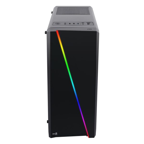 AEROCOOL ADVANCED TECHNOLOGIES Aerocool Cylon, Midi Tower, PC, Schwarz, ATX, micro ATX, Mini-ITX, Stahl, Gaming