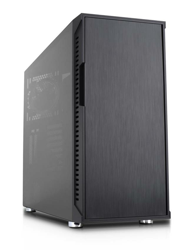 Nanoxia DS-8G-PRO, Micro Tower, PC, Schwarz, ATX, EATX, Kunststoff, Stahl, Gehärtetes Glas, Gaming