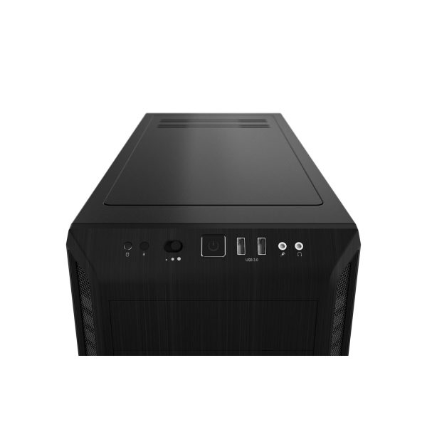 Zweites Bild vonBe Quiet! Pure Base 600, Midi Tower, PC, Schwarz, ATX, micro ATX, Mini-ITX, ABS Synthetik, Stahl, Gaming