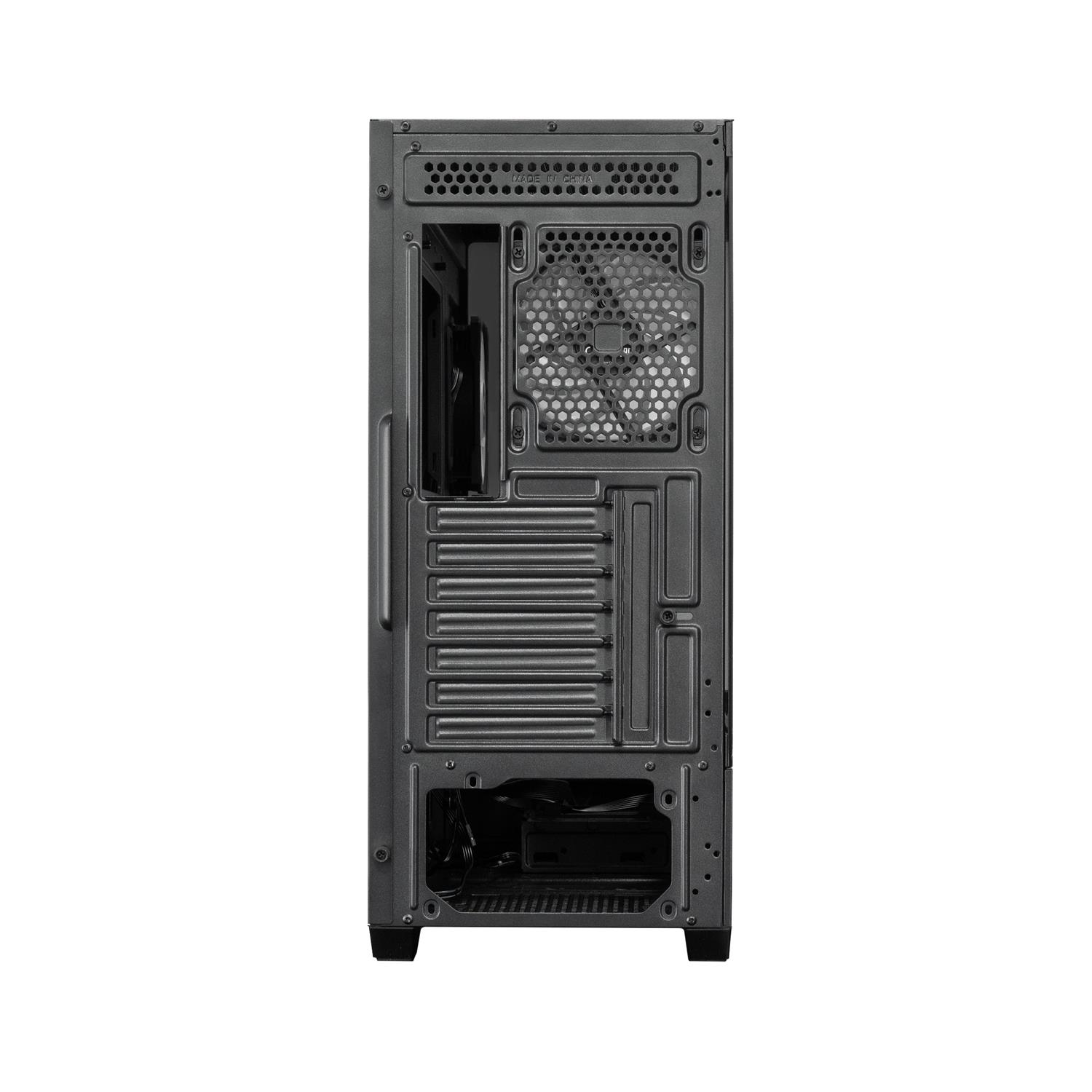 Zweites Bild vonChieftec PC-Gehäuse GT-01B-OP VISTA, Midi Tower, PC, Schwarz, ATX, micro ATX, Mini-ITX, Gaming, Multi