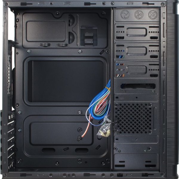 Zweites Bild vonInter-Tech IT-5905, Midi Tower, PC, Schwarz, ATX, micro ATX, Heimbüro, 35,5 cm