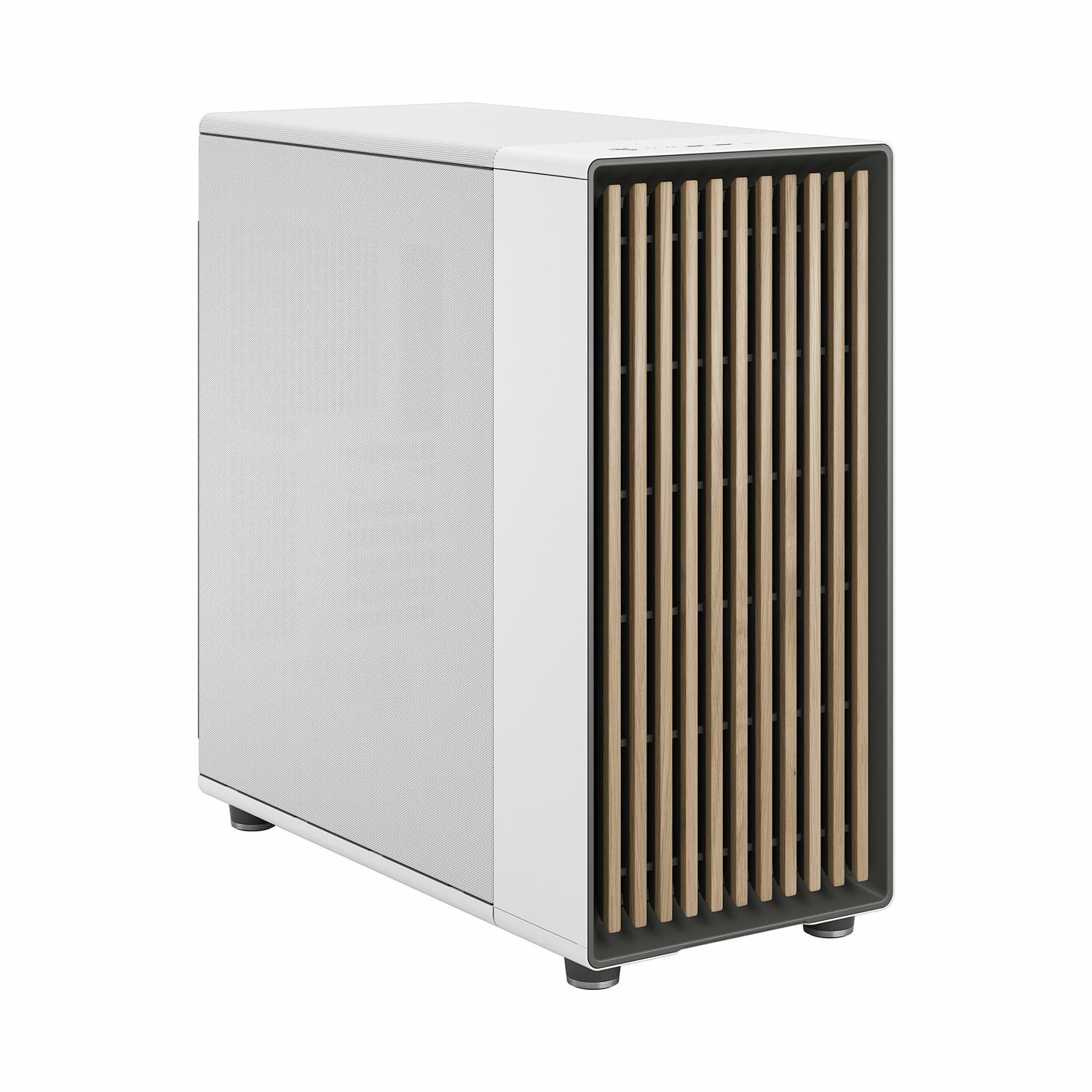 Zweites Bild vonFractal Design North XL, Midi Tower, PC, Weiß, ATX, EATX, micro ATX, Mini-ITX, Stahl, Holz, Gaming