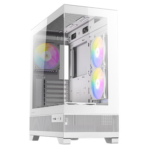 Zweites Bild vonAntec CX700 ARGB, Midi Tower, PC, Weiß, ATX, ITX, micro ATX, Glas, Stahl, 16 cm