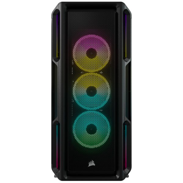 Corsair CC-9011230-WW, Midi Tower, PC, Schwarz, ATX, Heimbüro, Blau, Grün, Rot