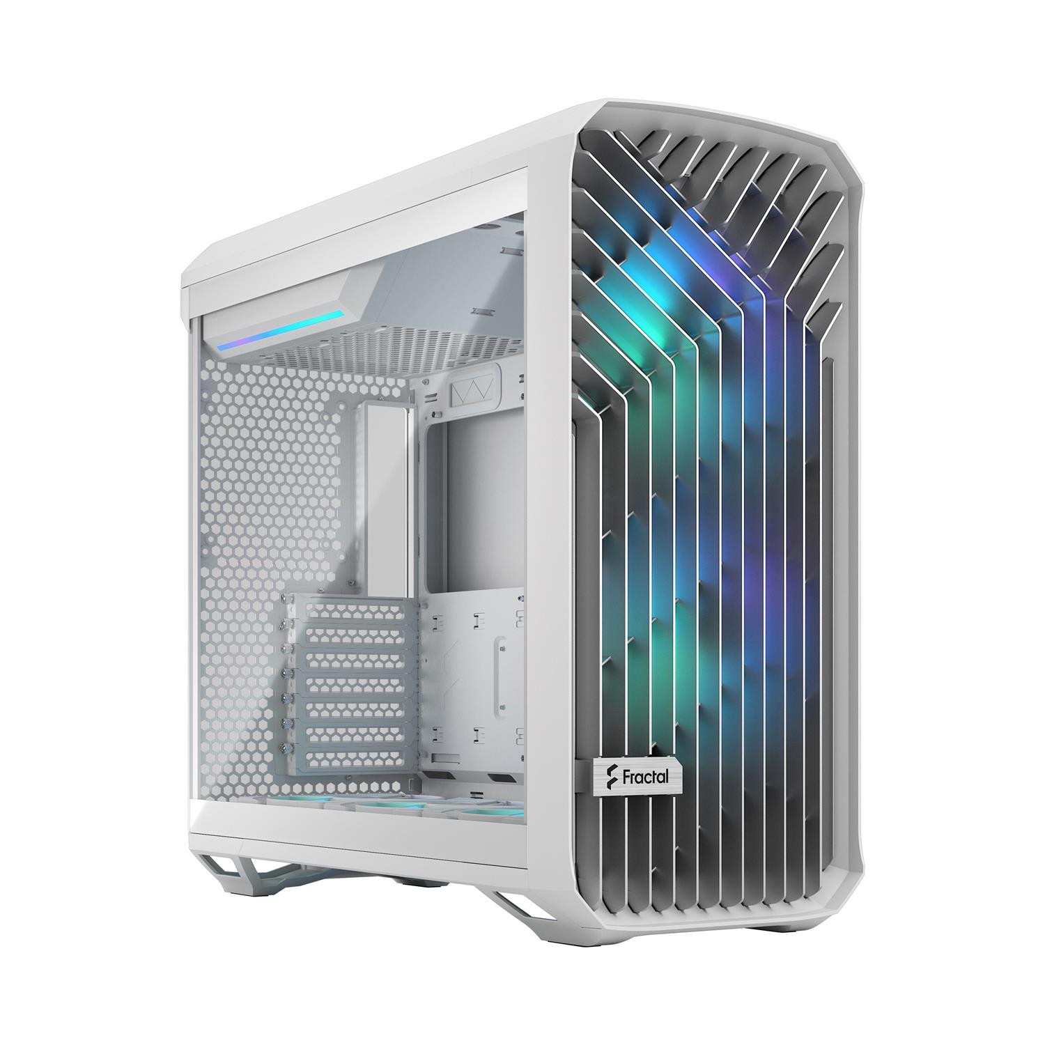 Fractal Design Torrent , PC, Weiß, ATX, EATX, ITX, micro ATX, SSI CEB, SSI EEB, Stahl, Gehärtetes Glas, Multi, Taschenlüfter