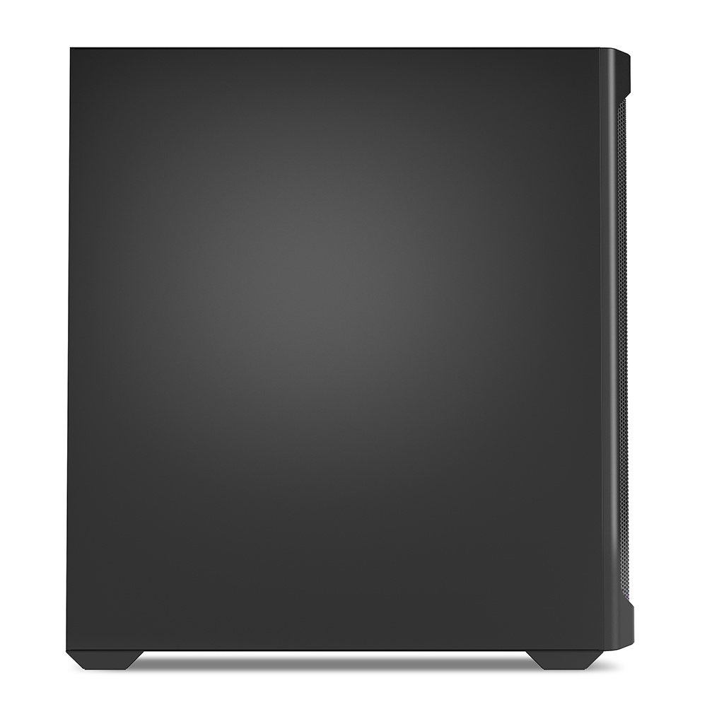 Zweites Bild vonSharkoon AK4 RGB STRIP, Midi Tower, PC, Schwarz, ATX, micro ATX, Mini-ITX, Metall, Multi