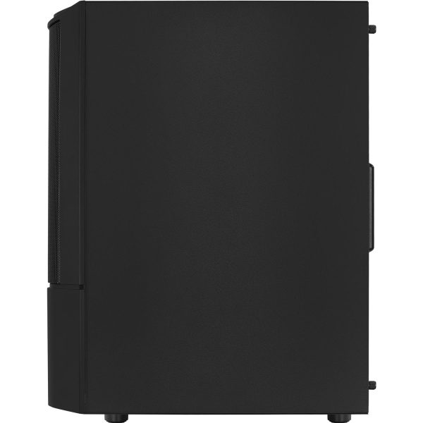 Zweites Bild vonAEROCOOL ADVANCED TECHNOLOGIES Aerocool Quantum Mesh, Midi Tower, PC, Schwarz, ATX, micro ATX, Mini-ITX, Acrylnitril-Butadien-Styrol (ABS), SPCC, Stahl, Gaming