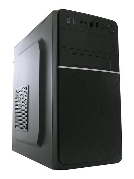 LC-Power 2015MB, Micro Tower, PC, Schwarz, micro ATX, Mini-ITX, Metall, 13,5 cm