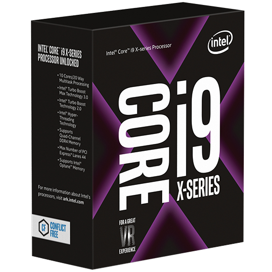 Zweites Bild vonIntel Core i9-10900X, Intel® Core™ i9 der Produktreihe X, LGA 2066 (Socket R4), 14 nm, Box, Tray, Intel, i9-10900X