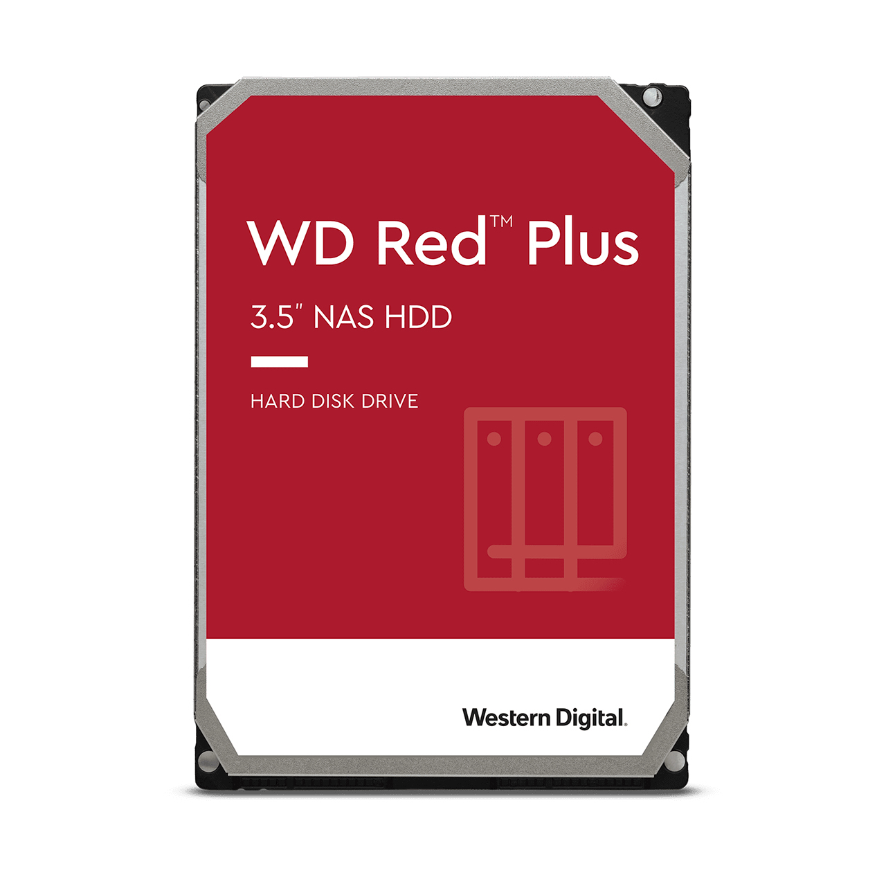 WD Red Plus , 12 TB, 7200 RPM, 3.5", Serial ATA III