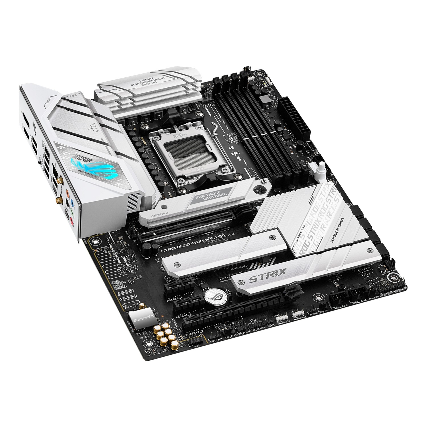 Zweites Bild vonASUS ROG STRIX B650-A GAMING WIFI, AMD, Sockel AM5, AMD Ryzen™ 7, Sockel AM5, DDR5-SDRAM, 128 GB