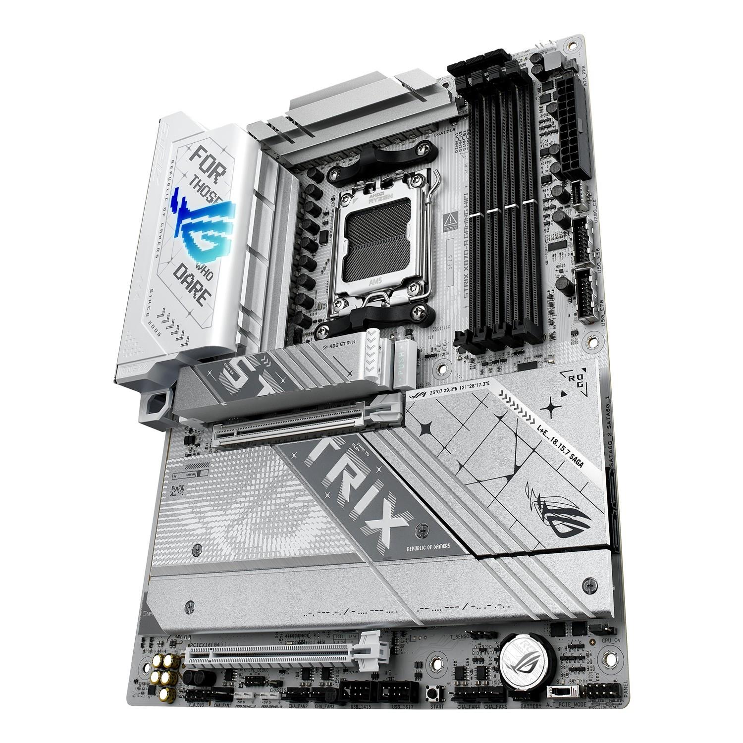 Zweites Bild vonASUS ROG STRIX X870-A GAMING WIFI, AMD, Sockel AM5, Sockel AM5, DDR5-SDRAM, 192 GB, DIMM