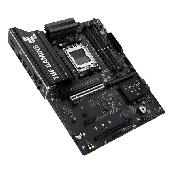 Zweites Bild vonASUS TUF GAMING B650E-E WIFI, AMD, Sockel AM5, AMD Ryzen 7000 Series, AMD Ryzen 8000 Series, AMD Ryzen 9000 Series, Sockel AM5, DDR5-SDRAM, 256 GB