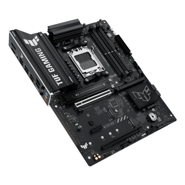 Zweites Bild vonASUS TUF GAMING B850-E WIFI, AMD, Sockel AM5, AMD Ryzen 7000 Series, AMD Ryzen 8000 Series, AMD Ryzen 9000 Series, DDR5-SDRAM, 256 GB, DIMM