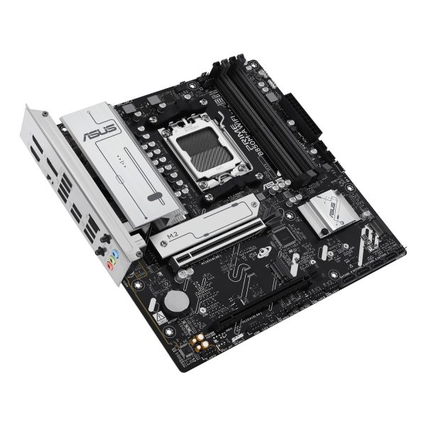 Zweites Bild vonASUS PRIME B850M-A WIFI, AMD, Sockel AM5, AMD Ryzen 7000 Series, AMD Ryzen 8000 Series, AMD Ryzen 9000 Series, DDR5-SDRAM, 256 GB, DIMM