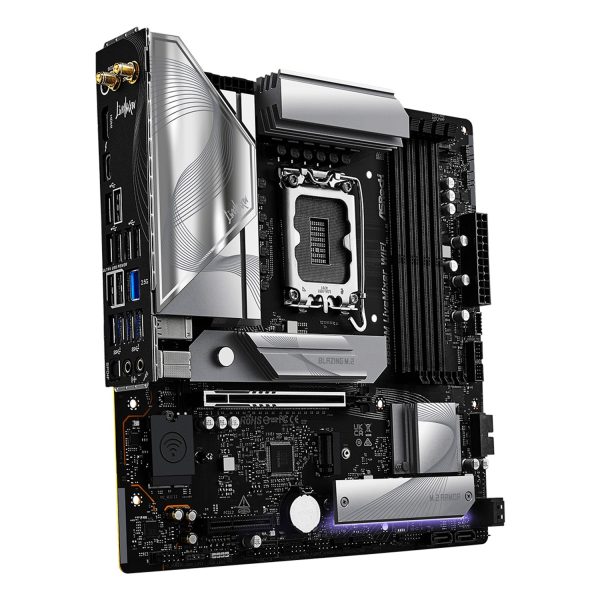 Zweites Bild vonASRock B860M LiveMixer WiFi, Intel, LGA 1851 (Socket V1), DDR5-SDRAM, 256 GB, DIMM, Zweikanalig
