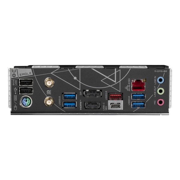 Zweites Bild vonGigabyte Z790 EAGLE AX Motherboard - Unterstützt Intel Core 14. Generation CPUs, 12+1+1 Phasen Digital VRM, bis zu 7600MHz DDR5 (OC), 3xPCIe 4.0 M.2, Wi-Fi 6E, 2.5GbE LAN, USB 3.2 Gen 2, Intel, LGA 1700, Intel® Celeron®, Intel® Core™ i3, Intel® Core™ i5,