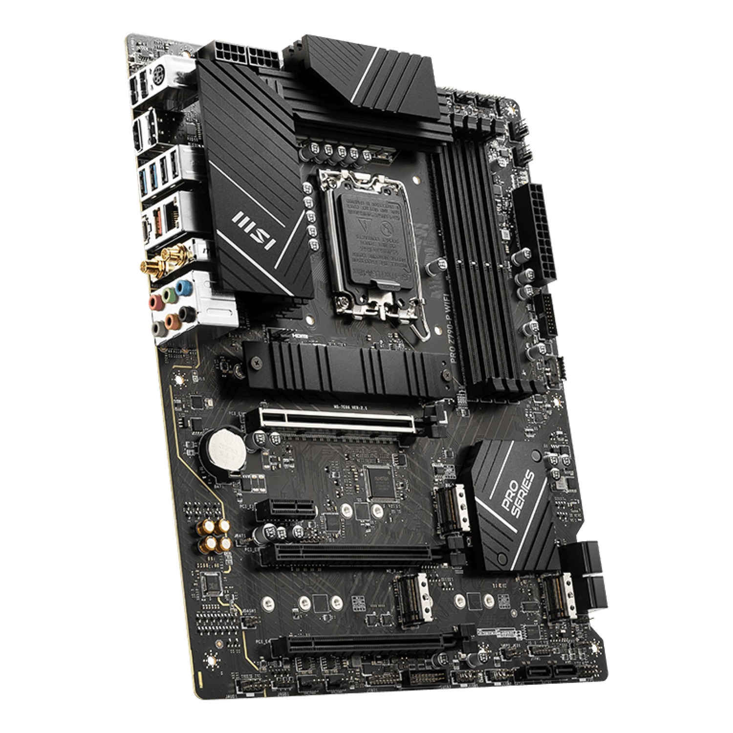 Zweites Bild vonMSI PRO Z790-P WIFI, Intel, LGA 1700, Intel® Celeron®, Intel® Pentium® Gold, LGA 1700, DDR5-SDRAM, 128 GB