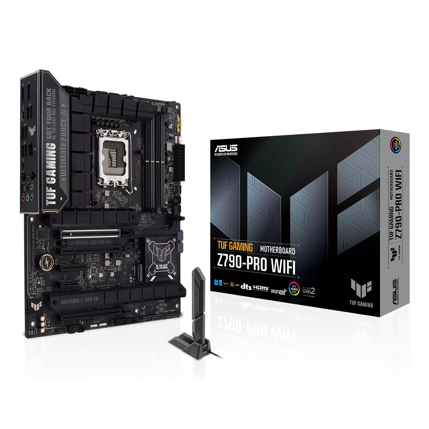 ASUS TUF Gaming Z790-PRO, AMD, LGA 1700, Intel® Celeron®, Intel® Core™ i3, Intel® Core™ i5, Intel® Core™ i7, Intel® Core™ i9,..., LGA 1700, DDR5-SDRAM, 192 GB