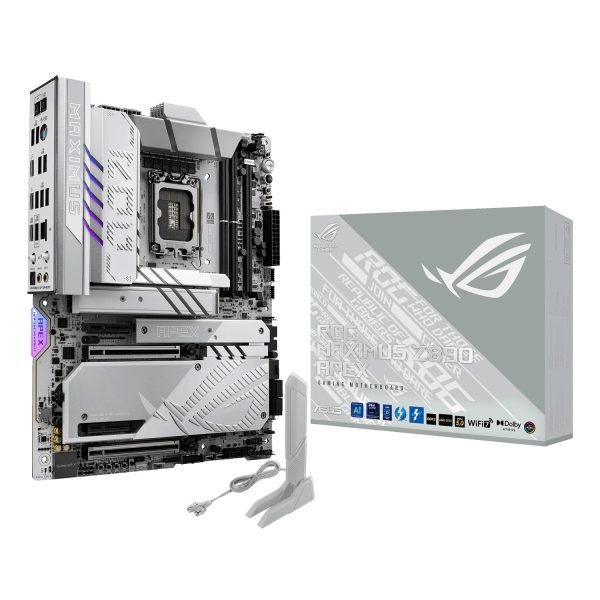 ASUS ROG MAXIMUS Z890 APEX, Intel, LGA 1851 (Socket V1), Intel Core Ultra (Series 2), LGA 1851, DDR5-SDRAM, 96 GB