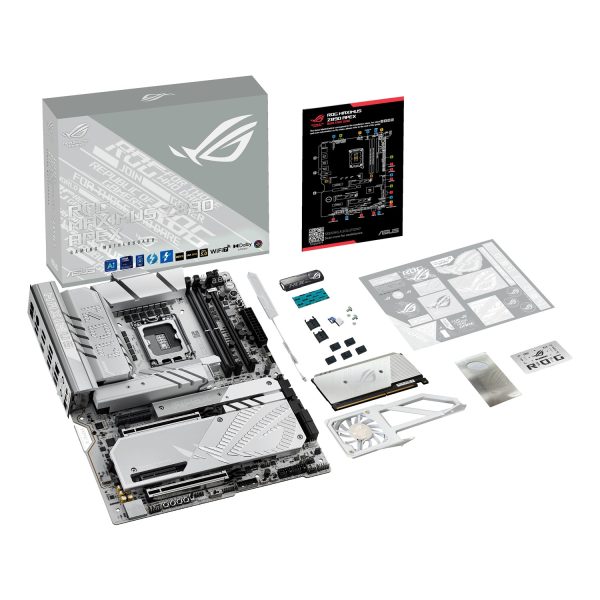 Zweites Bild vonASUS ROG MAXIMUS Z890 APEX, Intel, LGA 1851 (Socket V1), Intel Core Ultra (Series 2), LGA 1851, DDR5-SDRAM, 96 GB