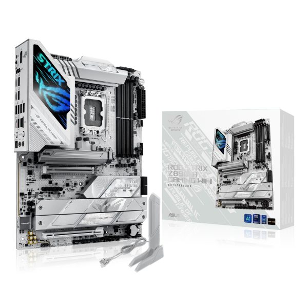 ASUS ROG STRIX Z890-A GAMING WIFI, Intel, LGA 1851 (Socket V1), Intel Core Ultra (Series 2), DDR5-SDRAM, 192 GB, DIMM