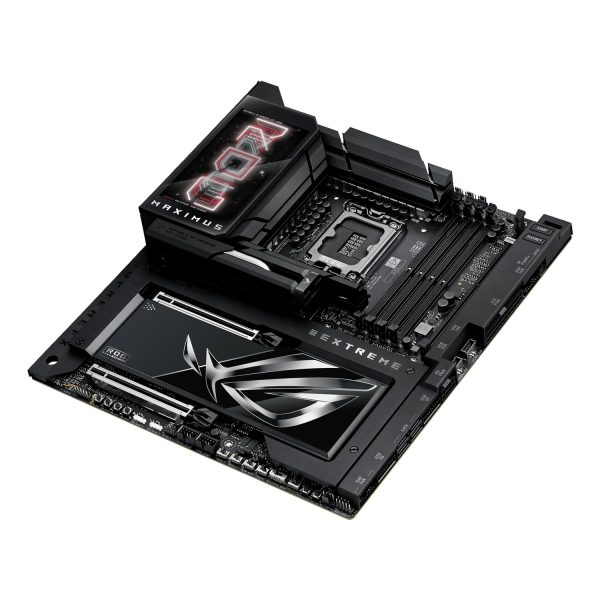 Zweites Bild vonASUS ROG MAXIMUS Z890 EXTREME, Intel, LGA 1851 (Socket V1), Intel Core Ultra (Series 2), DDR5-SDRAM, 192 GB, DIMM
