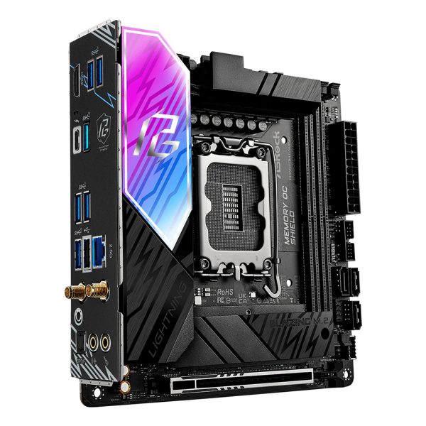 Zweites Bild vonASRock B860I Lightning WiFi, Intel, LGA 1851 (Socket V1), DDR5-SDRAM, 128 GB, DIMM, Zweikanalig