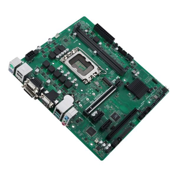 Zweites Bild vonASUS Pro H610M-C-CSM, Intel, LGA 1700, Intel® Celeron®, Intel® Core™ i3, Intel® Core™ i5, Intel® Core™ i7, Intel® Core™ i9, Intel® Pentium®, DDR5-SDRAM, 64 GB, DIMM